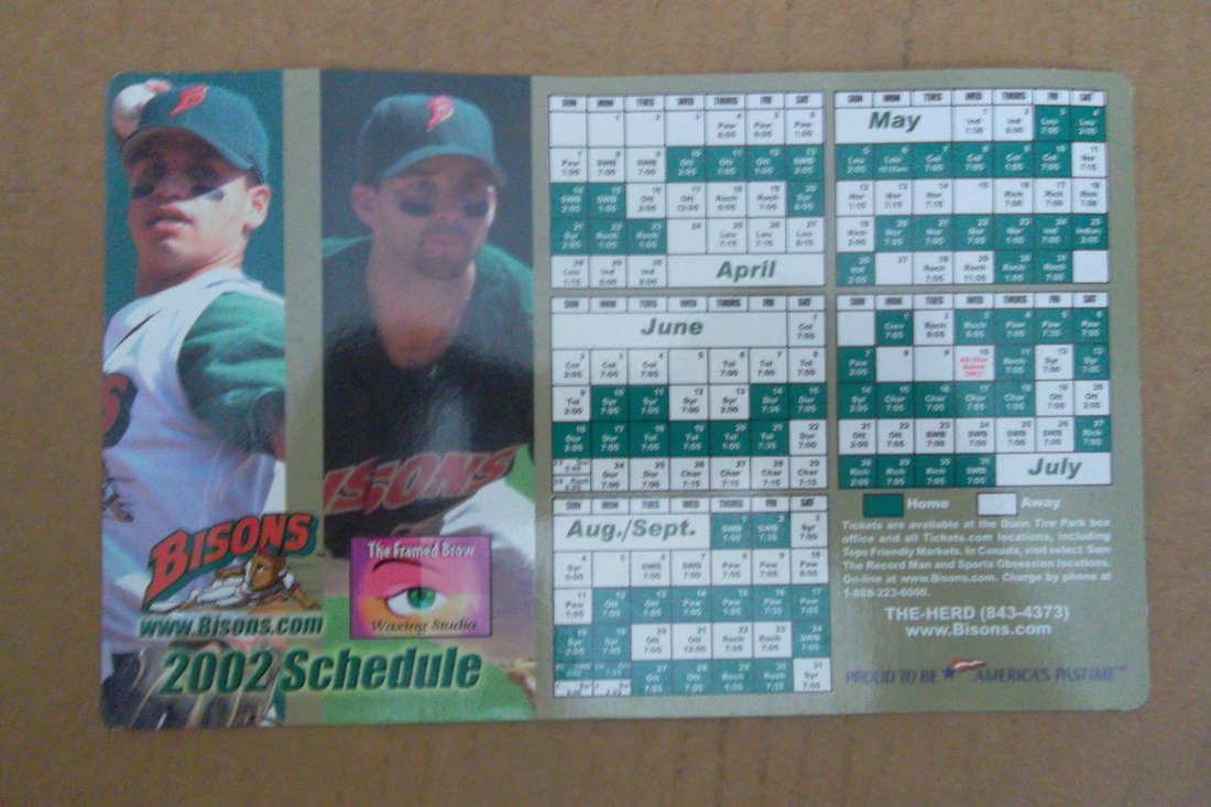 Minor League Baseball Schedules Adanac Antiques & Collectibles