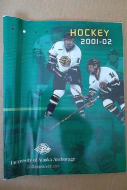 2001-02 Rene Bourque University of Wisconsin Game Worn Jersey